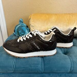 Calvin Klein Chocolate Brown Casual Sneakers